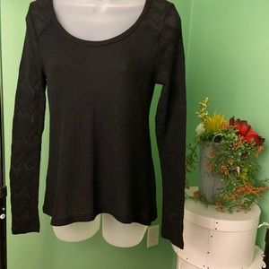 Lucky brand black long sleeve